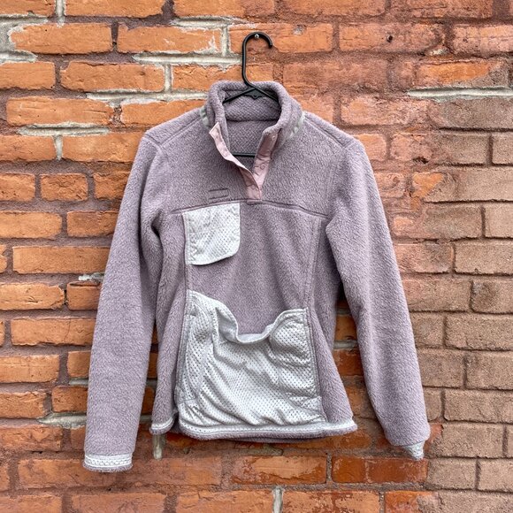 Patagonia Women's Re-Tool Half-Snap Pullover Smokey Violet XS Great Condition - Picture 6 of 9